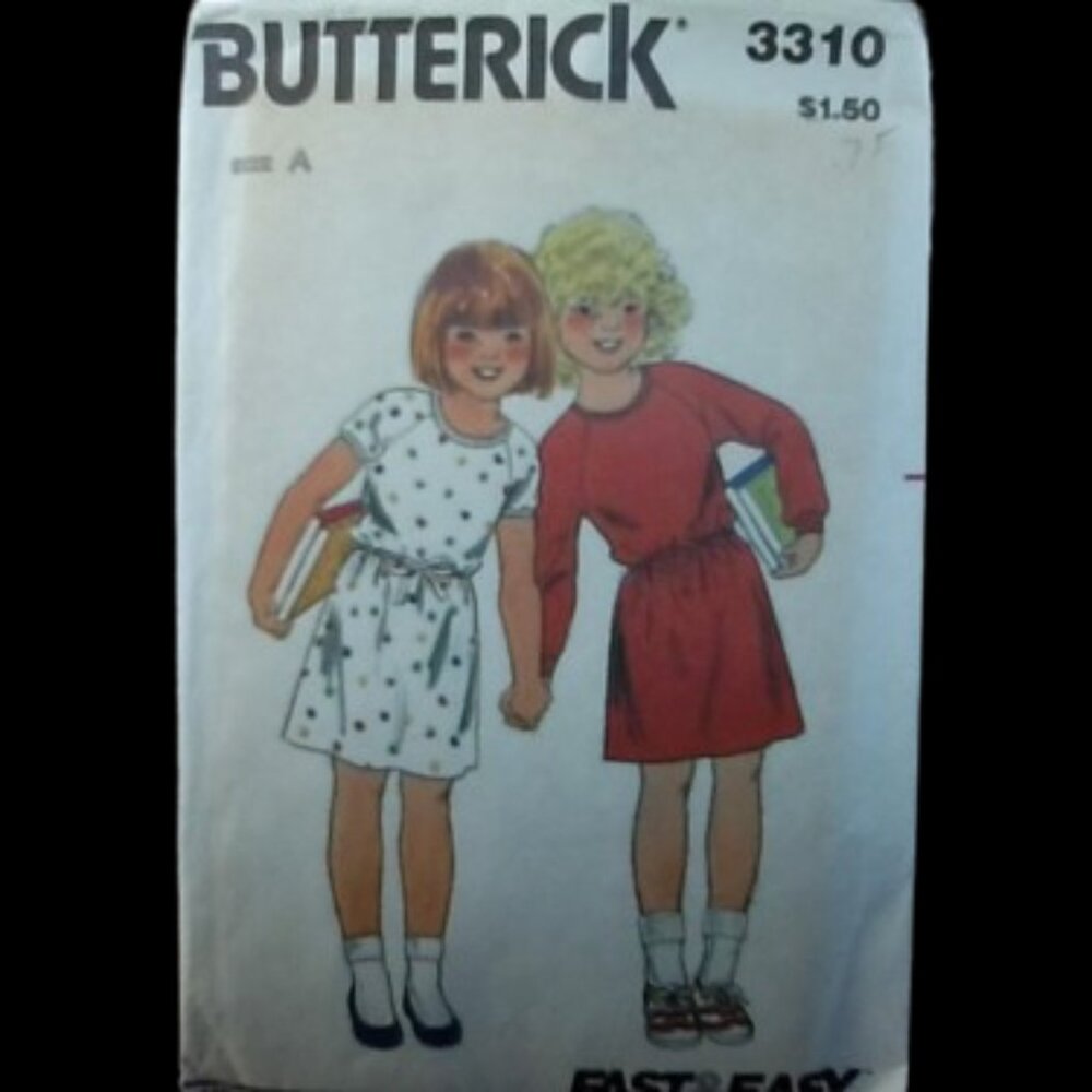 Classic Butterick dress pattern